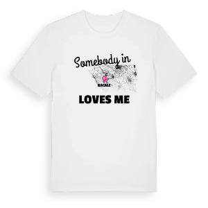 Någon i Racale älskar mig t-shirt – ekologisk bomull t-shirt från Pinshirt