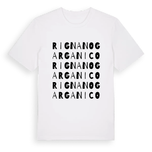 Rignano Garganico ordlek t-shirt – ekologisk bomull t-shirt från Pinshirt