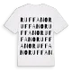 Ruffano ordlek t-shirt