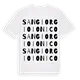San Giorgio Ionico ordlek t-shirt