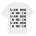 San Giorgio Ionico ordlek t-shirt