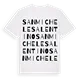 San Michele Salentino ordlek t-shirt