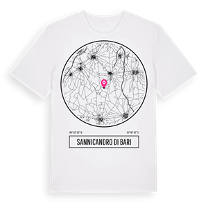 Sannicandro di Bari t-shirt – ekologisk bomull t-shirt från Pinshirt