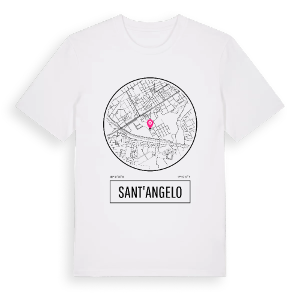 Sant'Angelo t-shirt – ekologisk bomull t-shirt från Pinshirt