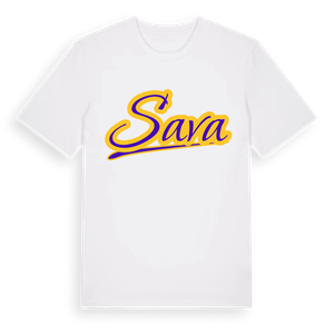 Sava baseball t-shirt – ekologisk bomull t-shirt från Pinshirt