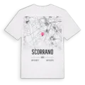 Scorrano karta t-shirt