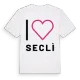 Jag älskar Seclì t-shirt stort tryck