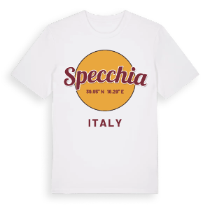 Specchia cirkel t-shirt – ekologisk bomull t-shirt från Pinshirt