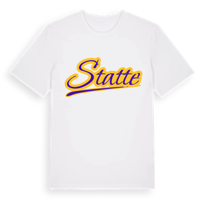 Statte baseball t-shirt – ekologisk bomull t-shirt från Pinshirt