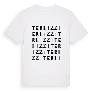 Terlizzi ordlek t-shirt – ekologisk bomull t-shirt från Pinshirt