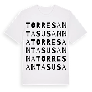 Torre Santa Susanna ordlek t-shirt – ekologisk bomull t-shirt från Pinshirt