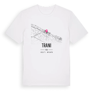 Trani karta t-shirt – ekologisk bomull t-shirt från Pinshirt