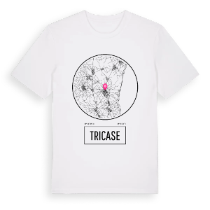 Tricase t-shirt – ekologisk bomull t-shirt från Pinshirt