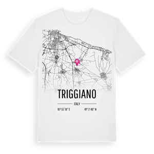 Triggiano karta t-shirt – ekologisk bomull t-shirt från Pinshirt