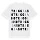 Triggiano ordlek t-shirt