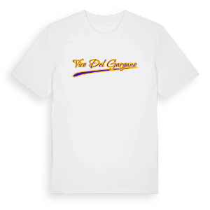 Vico del Gargano baseball t-shirt – ekologisk bomull t-shirt från Pinshirt