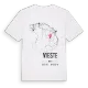 Vieste karta t-shirt