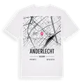 Anderlecht karta t-shirt