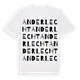 Anderlecht ordlek t-shirt