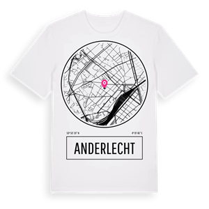 Anderlecht t-shirt – ekologisk bomull t-shirt från Pinshirt