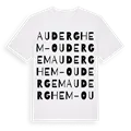 Auderghem - Oudergem ordlek t-shirt