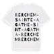 Berchem-Sainte-Agathe - Sint-Agatha-Berchem ordlek t-shirt