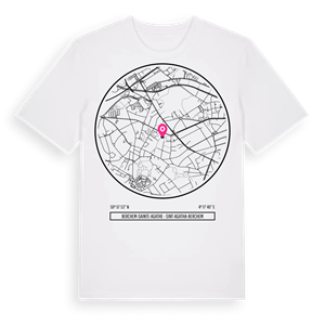 Berchem-Sainte-Agathe - Sint-Agatha-Berchem t-shirt – ekologisk bomull t-shirt från Pinshirt