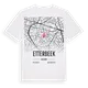 Etterbeek karta t-shirt
