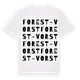 Forest - Vorst ordlek t-shirt
