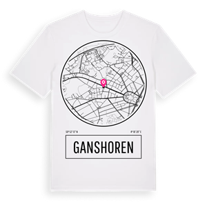 Ganshoren t-shirt – ekologisk bomull t-shirt från Pinshirt