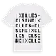Ixelles - Elsene ordlek t-shirt