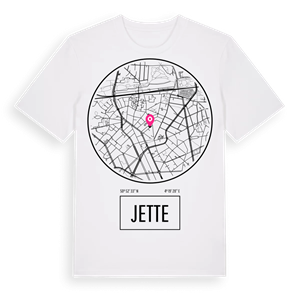 Jette t-shirt – ekologisk bomull t-shirt från Pinshirt