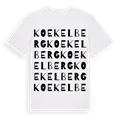 Koekelberg ordlek t-shirt