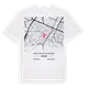 Molenbeek-Saint-Jean - Sint-Jans-Molenbeek karta t-shirt