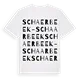 Schaerbeek - Schaarbeek ordlek t-shirt