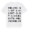 Woluwe-Saint-Lambert - Sint-Lambrechts-Woluwe ordlek t-shirt