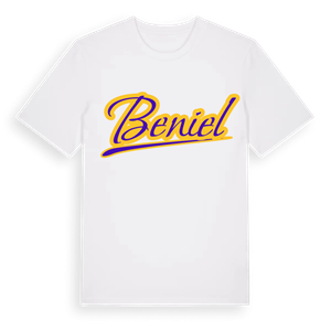 Beniel baseball t-shirt – ekologisk bomull t-shirt från Pinshirt