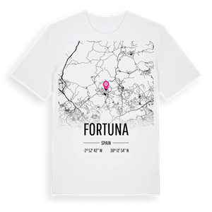 Fortuna karta t-shirt – ekologisk bomull t-shirt från Pinshirt