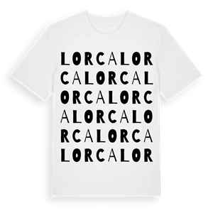 Lorca ordlek t-shirt – ekologisk bomull t-shirt från Pinshirt
