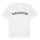 Mazarrón böjd t-shirt