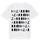 Mazarrón ordlek t-shirt