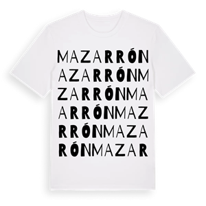 Mazarrón ordlek t-shirt – ekologisk bomull t-shirt från Pinshirt