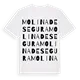 Molina de Segura ordlek t-shirt