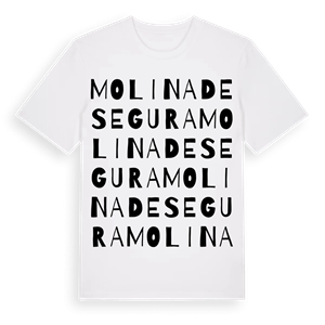 Molina de Segura ordlek t-shirt – ekologisk bomull t-shirt från Pinshirt