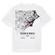 Región de Murcia karta t-shirt