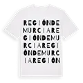 Región de Murcia ordlek t-shirt