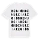 Región de Murcia ordlek t-shirt