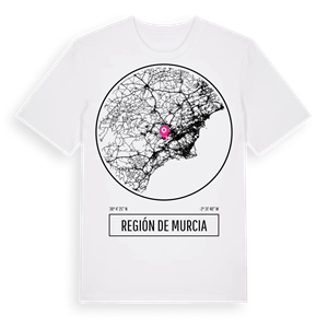 Región de Murcia t-shirt – ekologisk bomull t-shirt från Pinshirt