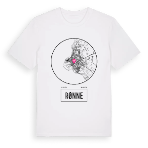 Rønne t-shirt – ekologisk bomull t-shirt från PinShirt