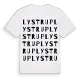 Lystrup ordlek t-shirt